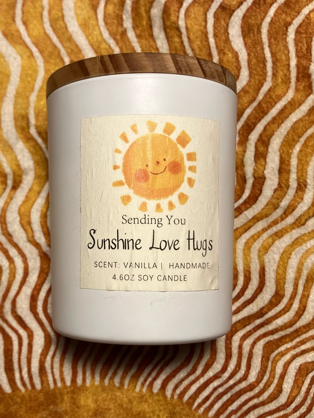 White Vanilla Soy Candle